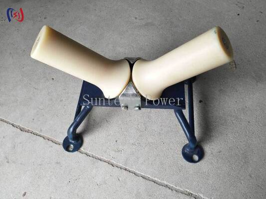 Corner Cable Roller with 10KN Rated Load and One Way Structure for Cable Pulling Protection