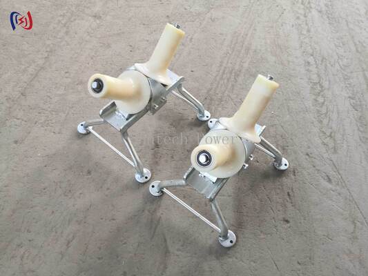 Corner Cable Roller with 10KN Rated Load and One Way Structure for Cable Pulling Protection