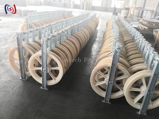 822 Series Stringing Block Multi Sheave Conductor Pulley for Transmission Line