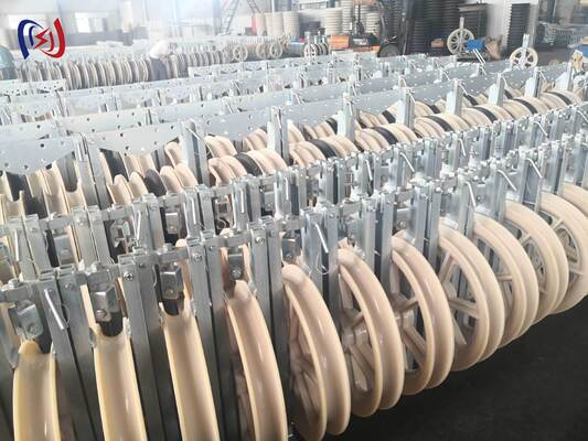 822 Series Stringing Block Multi Sheave Conductor Pulley for Transmission Line