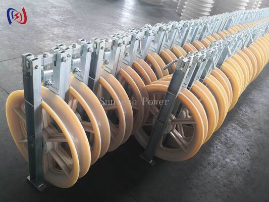 822 Series Stringing Block Multi Sheave Conductor Pulley for Transmission Line