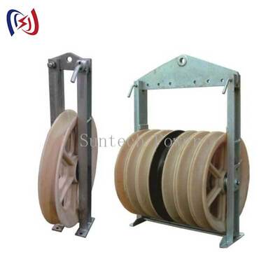 916mm Large Diameter Sheave Multi Sheave Conductor Pulley for Transmission Line Stringing
