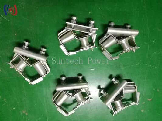 Skyward Corner Stringing Block with Double Roller Design and Steel Frame for Transmission Line Construction