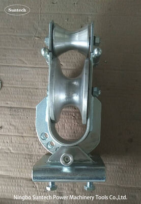 High Strength Three Purpose Stringing Block for Conductor Protection in Transmission Line Construction