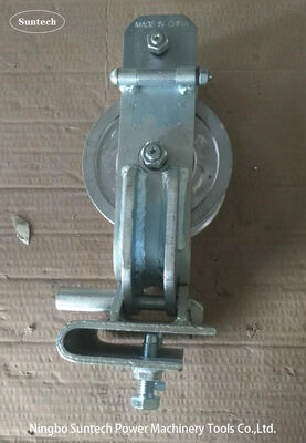 High Strength Three Purpose Stringing Block for Conductor Protection in Transmission Line Construction