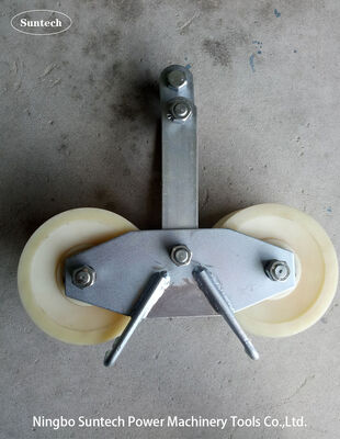 Tandem Sheave Stringing Block with Nylon Pulley and Twin Sheave Design for 25 Rated Load Transmission Line