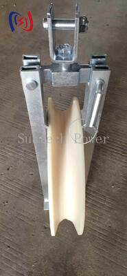 OPGW Cable Stringing Block with Large Diameter Sheave Steel Support Frame and Suspension Installation Design