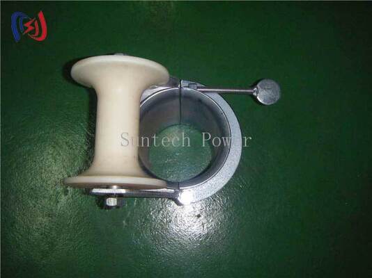 B Series Heavy-Duty Galvanized Steel Cable Entrance Protection Roller with High-Strength Nylon Rollers and Dual Roller Guide