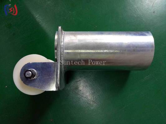 D Series Cable Entrance Protection Roller with Galvanized Steel Frame and Wear-Resistant Nylon Dual Guide Rollers