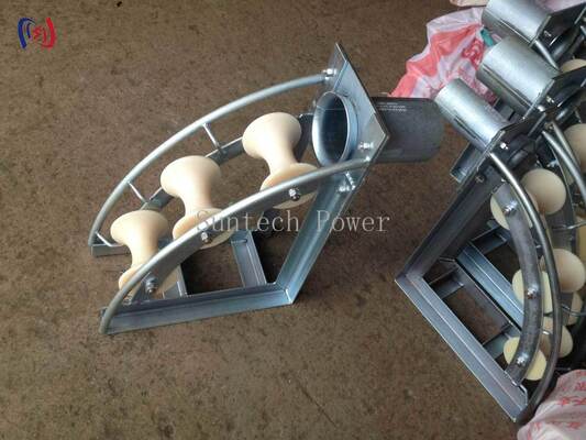 C Series Multi-Roller Heavy Duty Cable Entrance Protection Roller with Galvanized Steel Frame