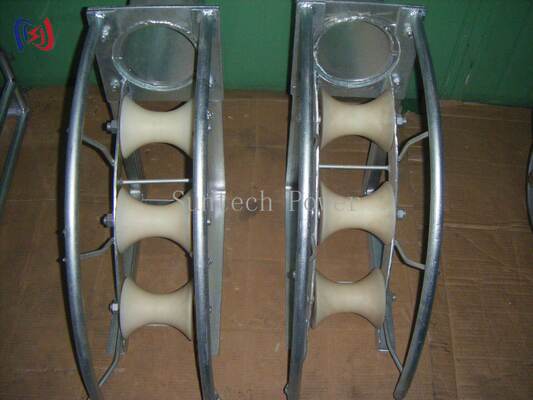C Series Multi-Roller Heavy Duty Cable Entrance Protection Roller with Galvanized Steel Frame