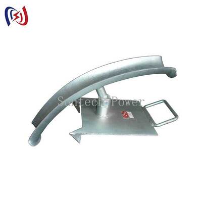 Heavy Duty Galvanized Steel Cable Protective Bend Board for Underground Cable Installation
