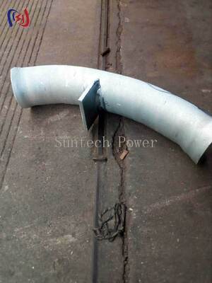 Heavy Duty Galvanized Steel Cable Protective Bend Board for Underground Cable Installation