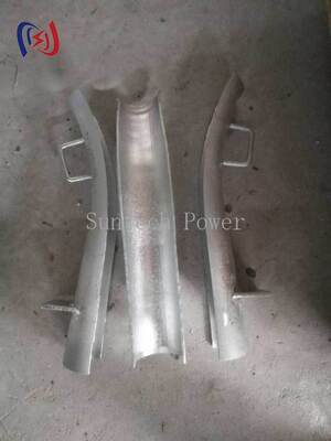Heavy Duty Galvanized Steel Cable Protective Bend Board for Underground Cable Installation