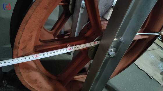 High Speed Turning Block with Large Nylon Sheave Heavy Duty Galvanized Steel and Precision Bearings for Transmission Line Stringing