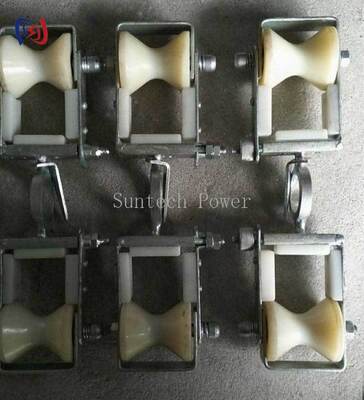 Heavy Duty Double Sheave Block with Dual Sheave Design and Corrosion Resistant Finish for Transmission Line Stringing