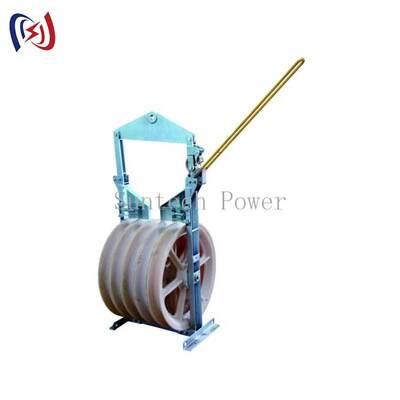 Helicopter Stringing Block with Large Diameter Sheave High Load Capacity and Lightweight Structural Frame for Transmission Line Construction