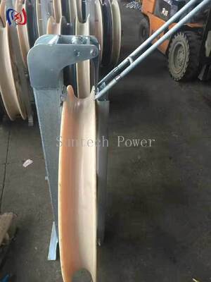 Helicopter Stringing Block with Large Diameter Sheave High Load Capacity and Lightweight Structural Frame for Transmission Line Construction