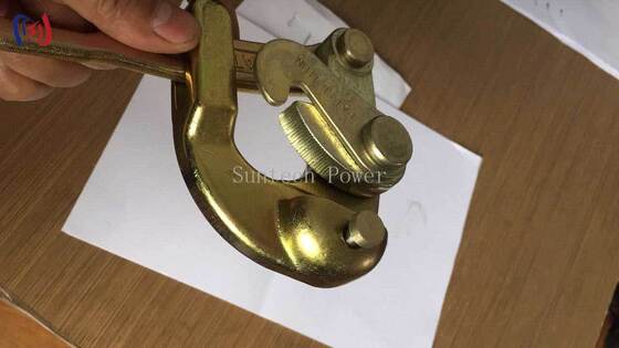 Universal Come Along Clamp for 4-32mm Wire Rope with 10-30KN Rated Load and Forged Alloy Steel Construction