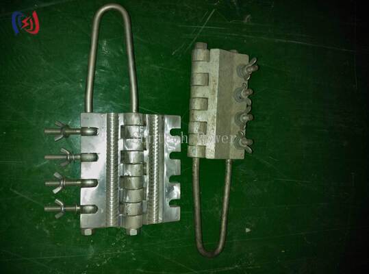 Bolt Type Anti Twist Rope Gripper Come Along Clamp with 20-100KN Rated Load and High Tensile Steel Construction