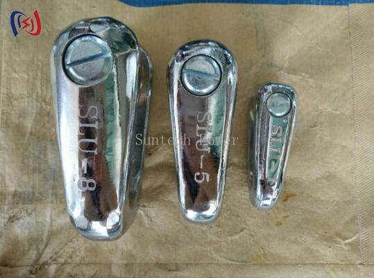Hot Dip Galvanized U-Type Line Joint with Positive Locking and Rated Load 10-250KN for Transmission Lines