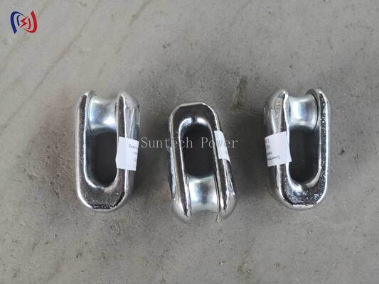 Hot Dip Galvanized U-Type Line Joint with Positive Locking and Rated Load 10-250KN for Transmission Lines