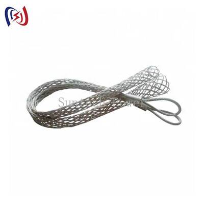 Hot-Dip Galvanized Cable Pulling Sock for 12-150mm Cables with 10-30KN Rated Load