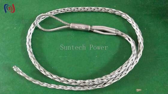 Hot-Dip Galvanized Cable Pulling Sock for 12-150mm Cables with 10-30KN Rated Load