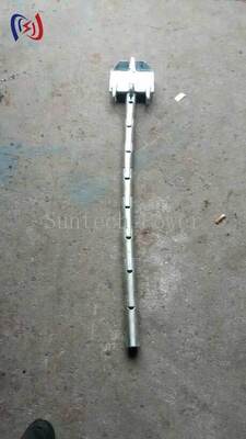 Three-Bundle Running Board with Fixed Triangular Geometry for 100-180kN Loads and Anodized Aluminum Body
