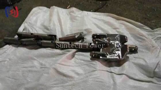 Three-Bundle Running Board with Fixed Triangular Geometry for 100-180kN Loads and Anodized Aluminum Body
