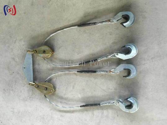 Aluminum Frame Multiple Fission Conductor Lifter for 2-8 Conductors with Rated Load 24-320KN