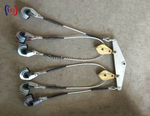 Aluminum Frame Multiple Fission Conductor Lifter for 2-8 Conductors with Rated Load 24-320KN