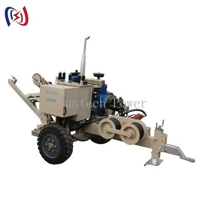 Underground Cable Pulling Machine 25KN-350KN Fiber Cable Pulling Machine
