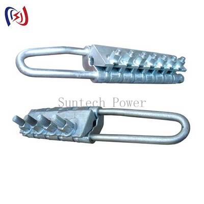 Bolt Type Anti Twist Rope Gripper Come Along Clamp with 20-100KN Rated Load and High Tensile Steel Construction